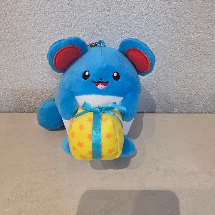 [BUNJANG] Pokemon Marill Plush Keychain / 포켓몬스터 마릴 인형 키링
