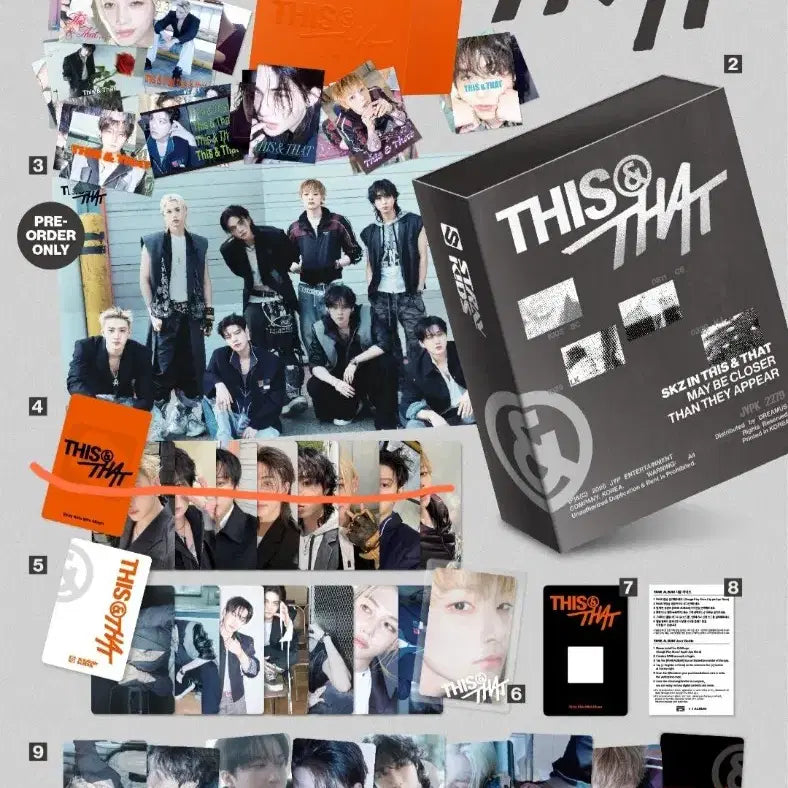 [BUNJANG] Stray Kids DISC&amp;THAT Fan Version Unsealed Album / 스트레이키즈 스키즈 디스앤댓 팬즈버전 개봉앨범 양도