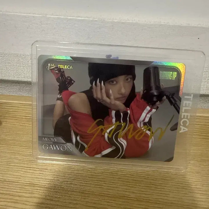[BUNJANG] MEOVV Miyyao Gawon TELECA HIT Printed Signature Card SIG-059 / MEOVV 미야오 가원 TELECA HIT 인쇄사인 카드 SIG-059