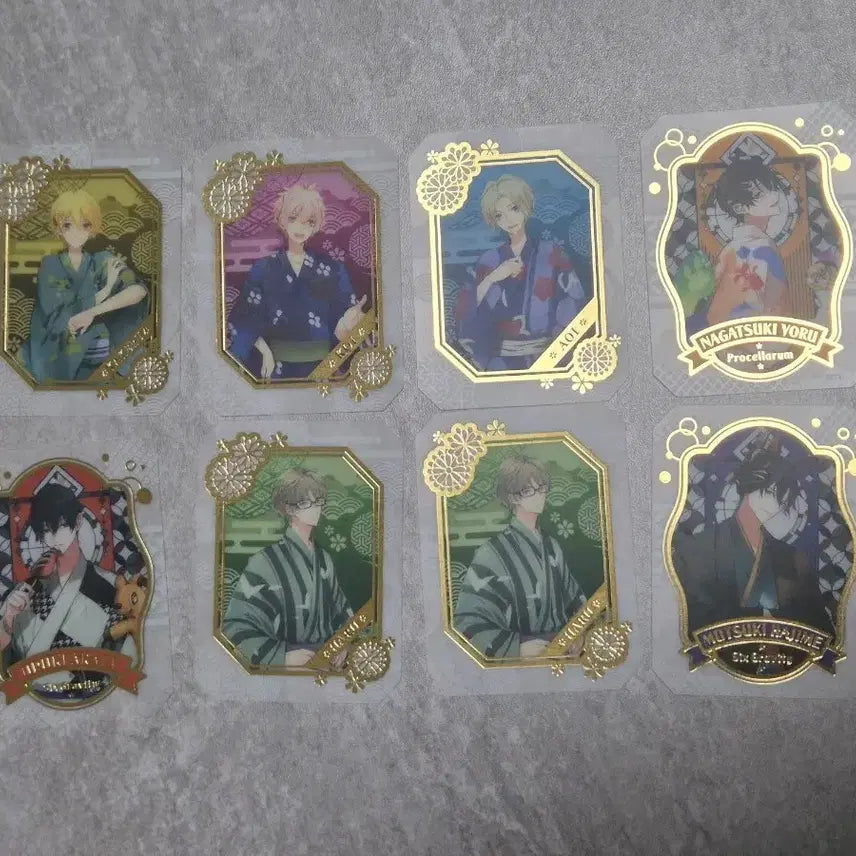 [BUNJANG] Tsukiuta Glashi Collection Arata Hajime Koi Haru Aoi Yoru Bundle Set / 일괄) 츠키우타 글래시 컬렉션 아라타 하지메 코이 하루 아오이 요루