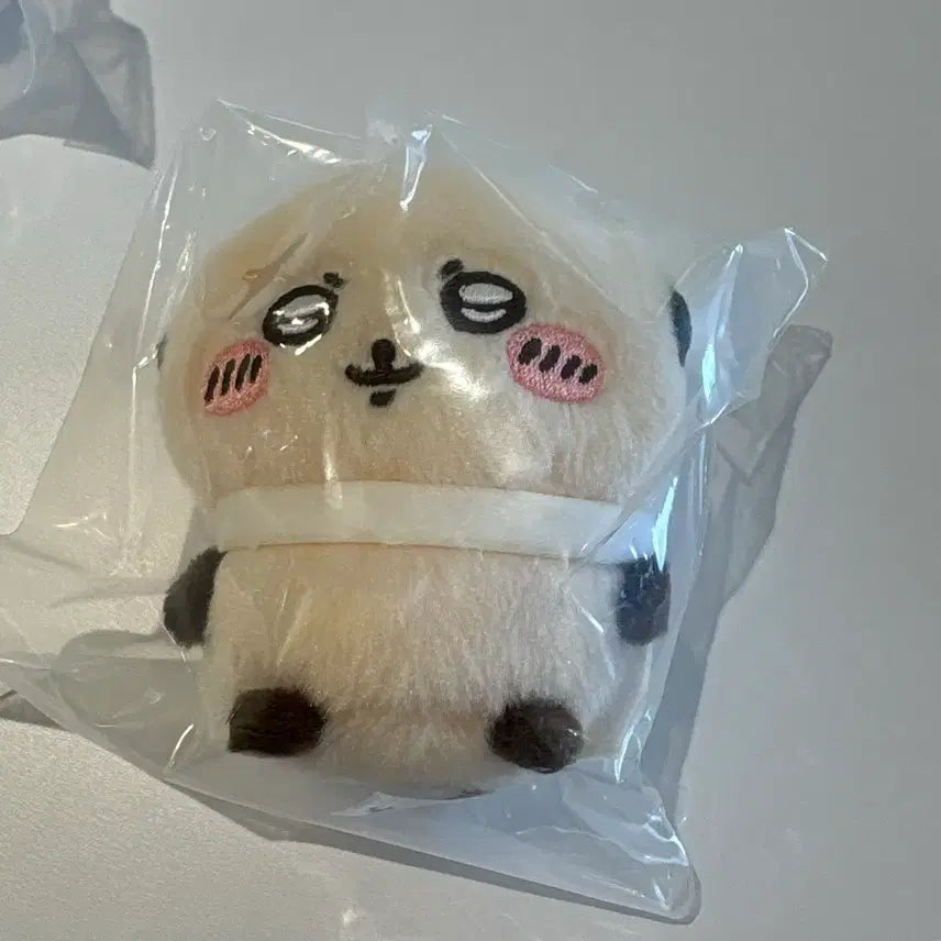 [BUNJANG] Chiikawa Sitting Plush - Racco (2nd Edition) / 먼작귀 치이카와 앉은누이 2탄 랏코