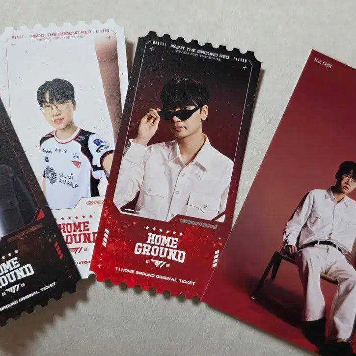[BUNJANG] T1 Homeground Ticket Doran Set / t1홈그라운드 티켓 도란 set