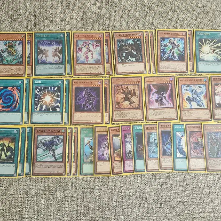 [BUNJANG] Yu-Gi-Oh! HERO Deck / 유희왕 히어로 덱