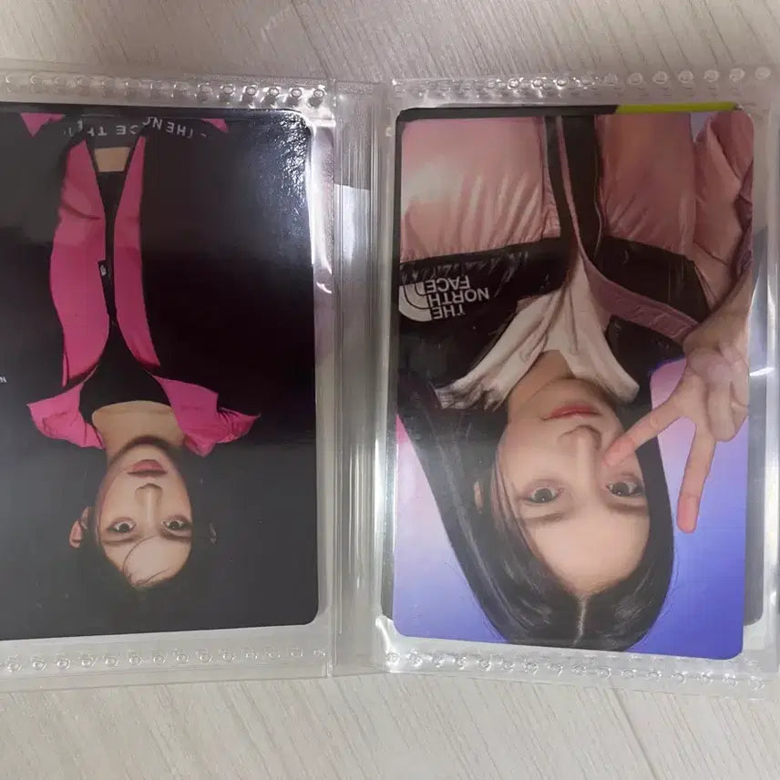 [BUNJANG] IVE Wonyoung The North Face Bundle Set Photocard / 아이브 이서 노스페이스 포토카드5장 일괄