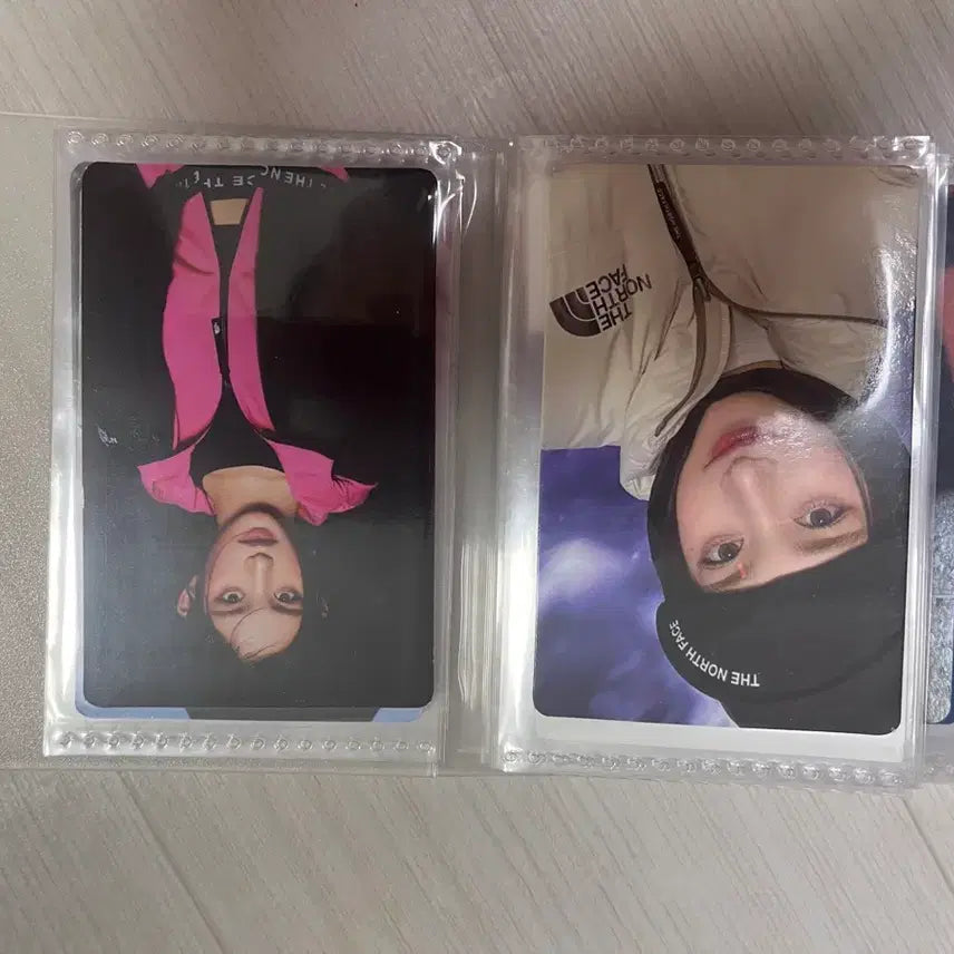 [BUNJANG] IVE Wonyoung The North Face Bundle Set Photocard / 아이브 이서 노스페이스 포토카드5장 일괄