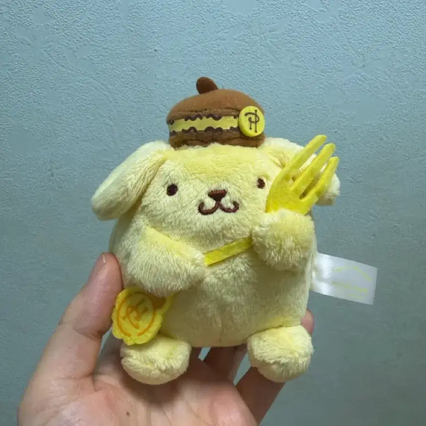 [BUNJANG] Pierre Cafe Collaboration Classic Pompompurin Mascot / 피에르 카페 콜라보 고전 폼폼푸린 마코