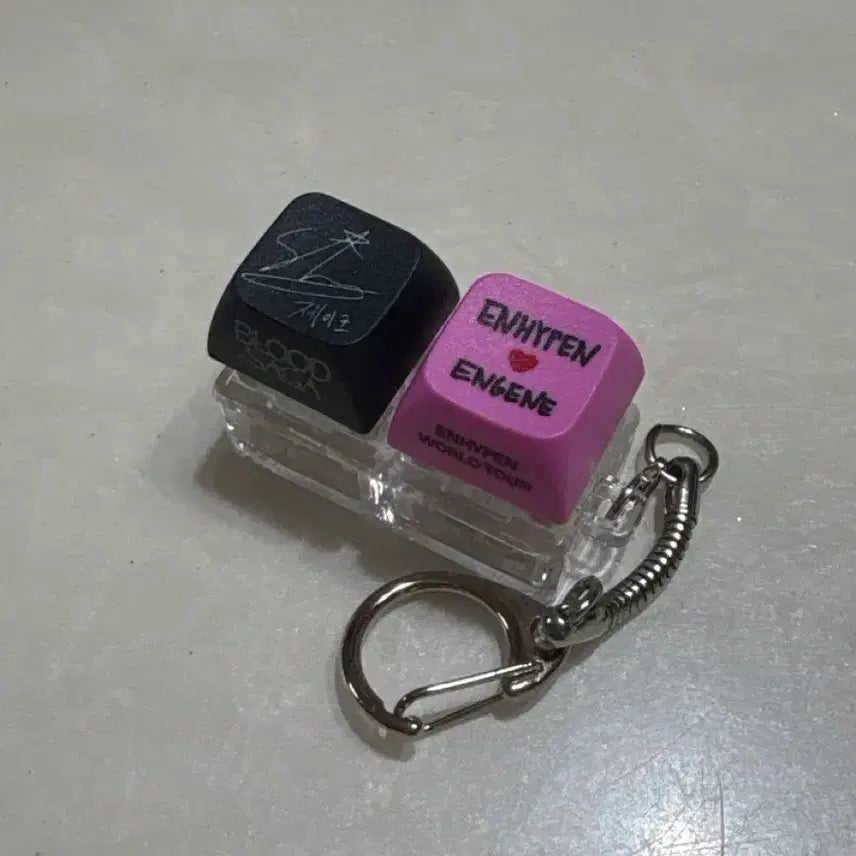 [BUNJANG] Enhypen Jake Jake Shim Keycap Keyring / 엔하이픈 제이크 심재윤 키캡 키링