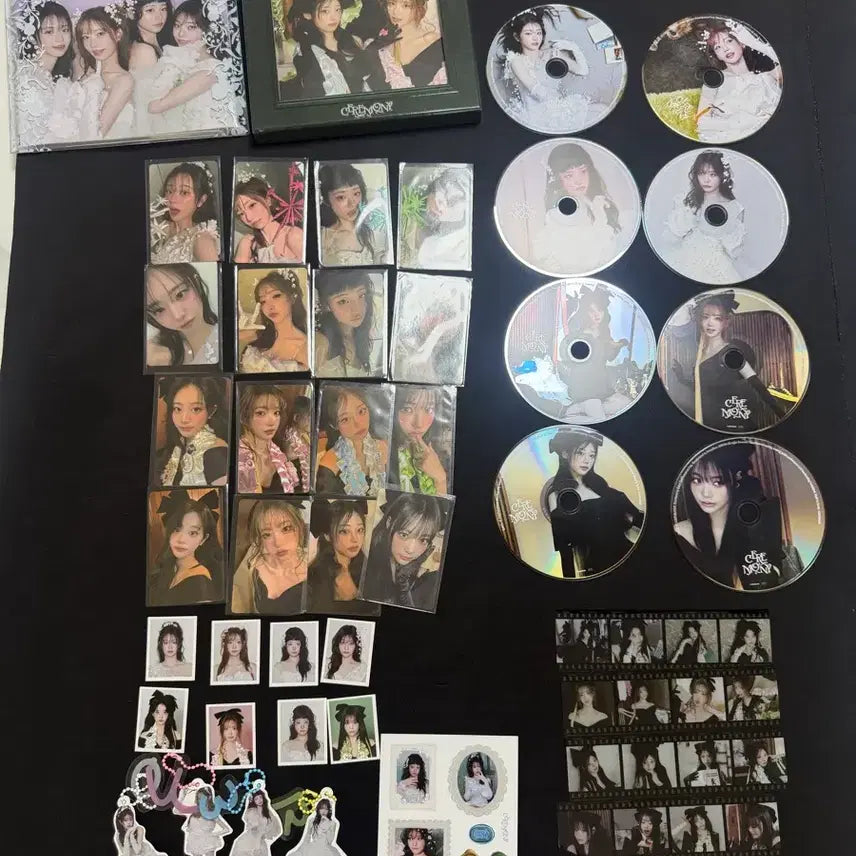 [BUNJANG] QWER Ceremony Album Full Set / QWER 세레머니 모든 구성품 전부 드려요