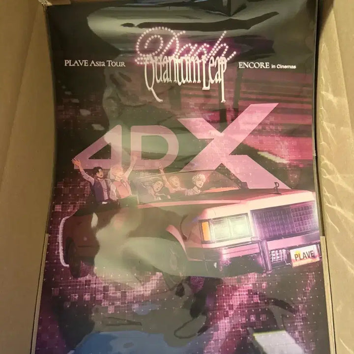 [BUNJANG] PLAVE CGV 4DX Poster Set / 플레이브 cgv 4dx 포스터 양도 크리스피크림 포스터 증정