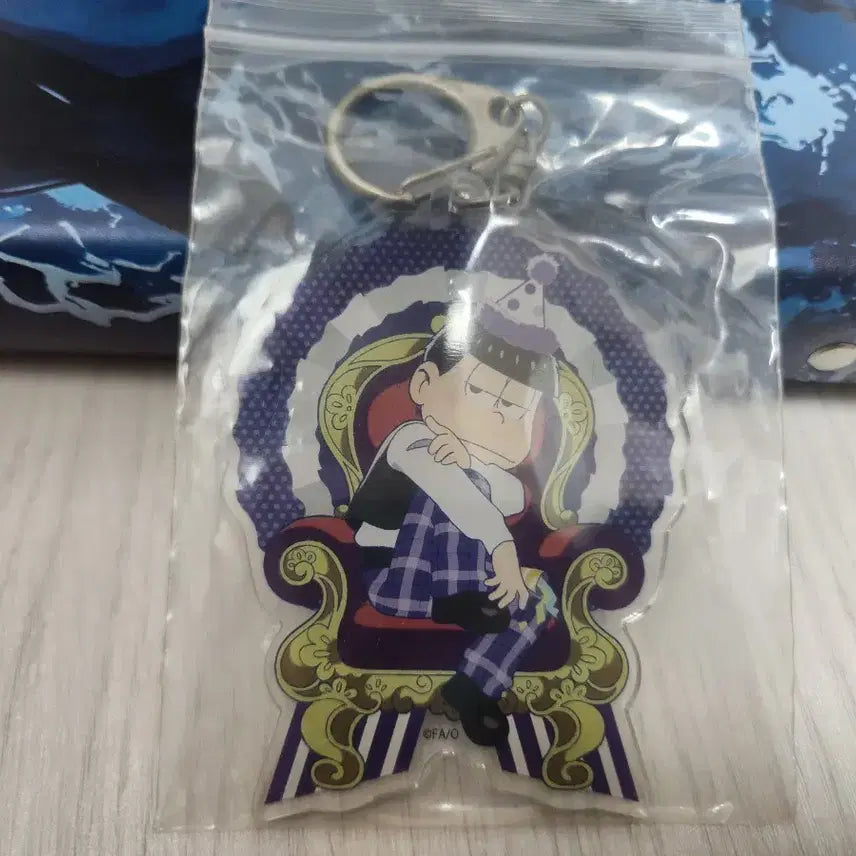 [BUNJANG] Osomatsu-san Ichimatsu Birthday Collaboration Keychain / 오소마츠상 이치마츠 생일 콜라보 키링