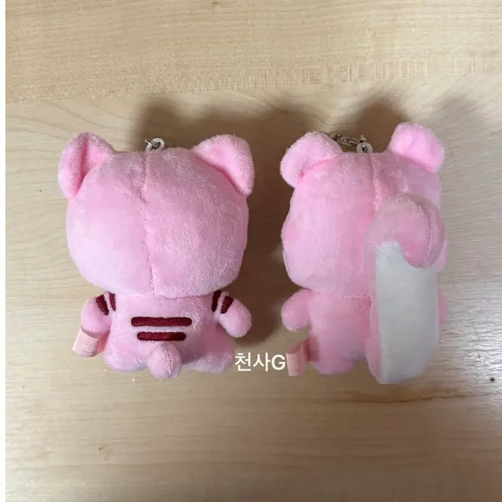 [BUNJANG] T1 Cherry Blossom Edition Animal Keyring Doran, Oner Bundle Set / [2개일괄] T1 / 티원 벚꽃에디션 에니멀 키링 도란,오너