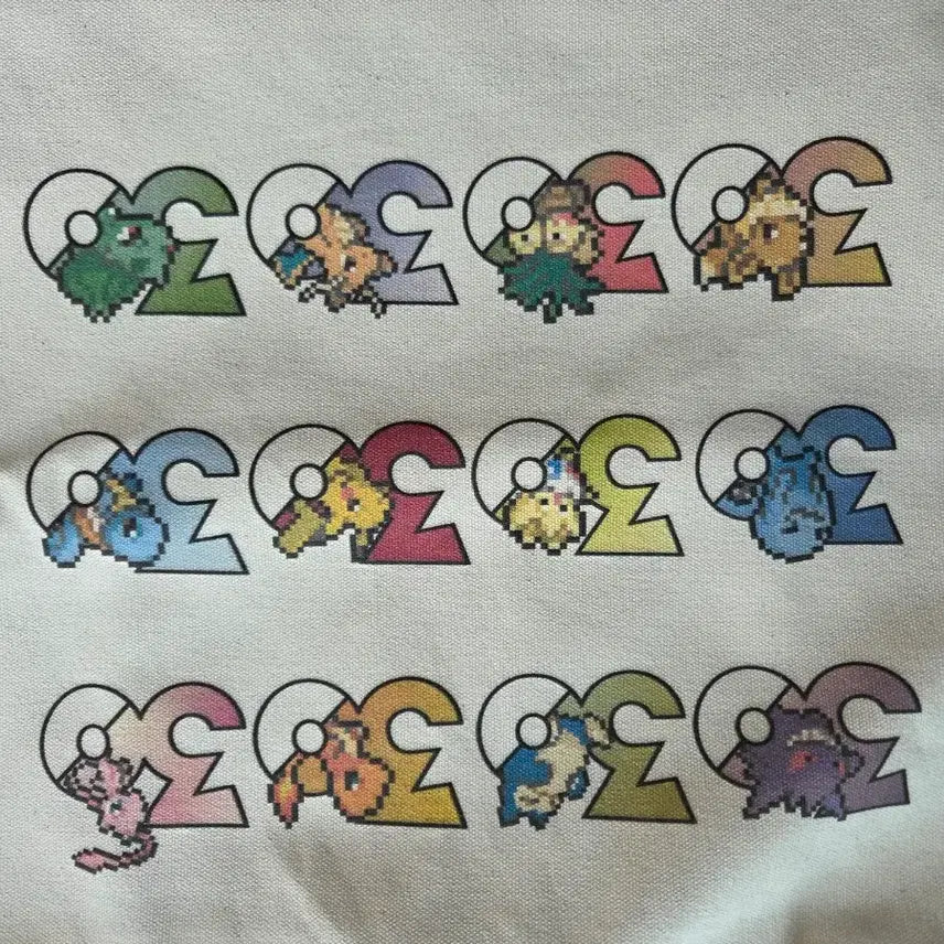 [BUNJANG] Pokemon 30th Anniversary Limited Edition Eco Bag / 포켓몬 30주년 한정판 에코백 가방