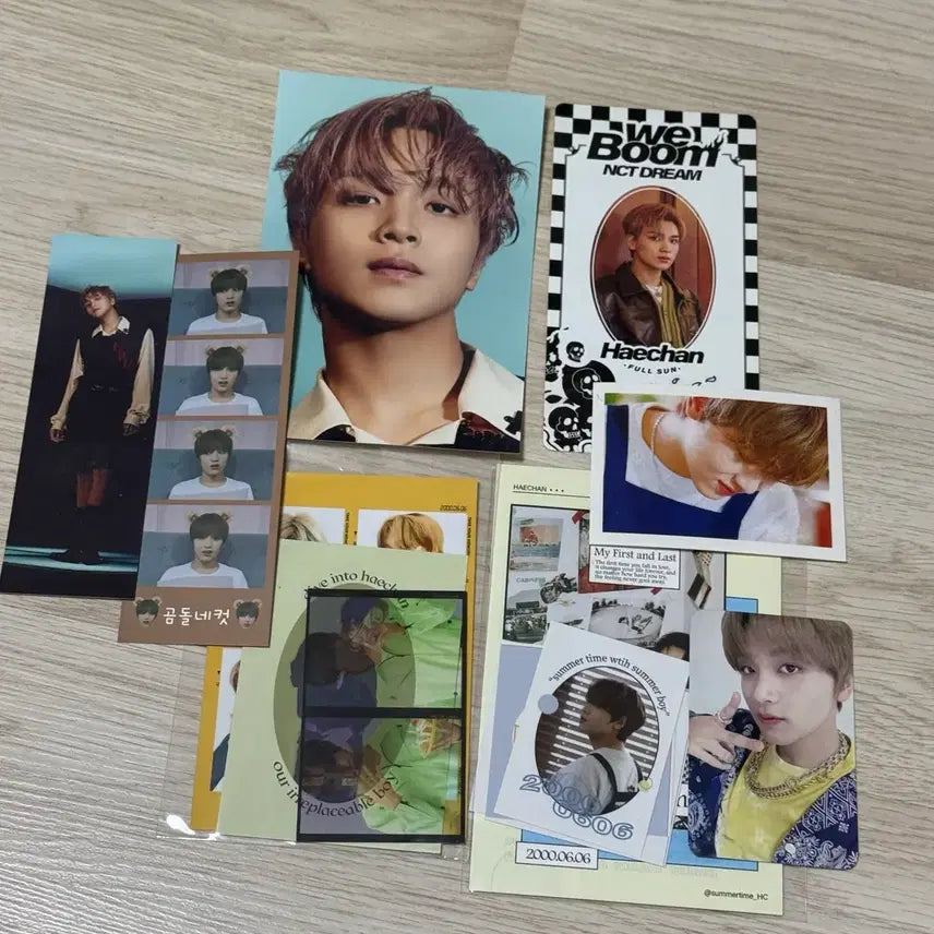 [BUNJANG] NCT 127 DREAM Haechan Photocard Cup Holder Bundle Set / 엔시티 NCT 127 드림 해찬 포토카드 컵홀더