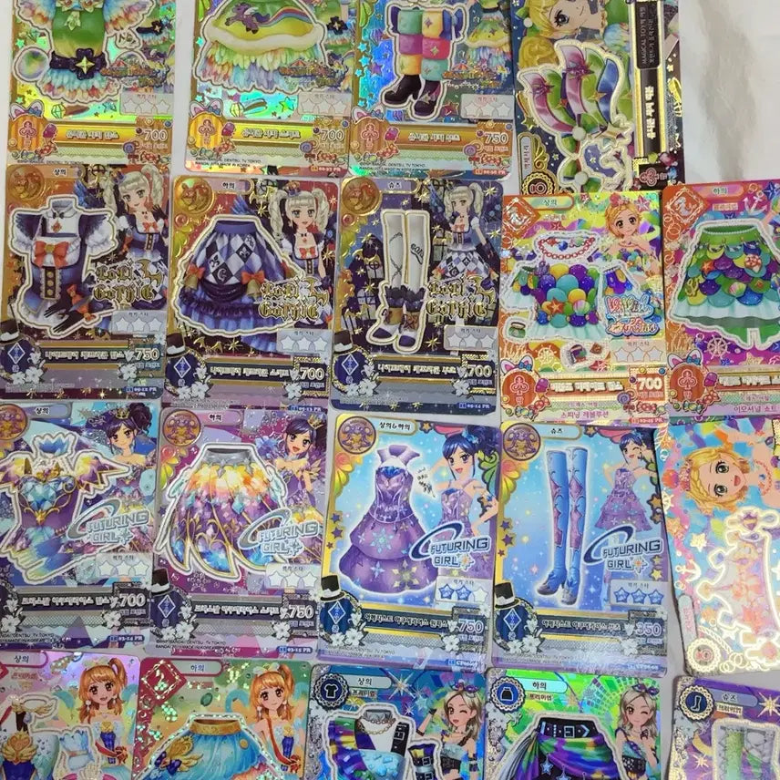 [BUNJANG] Aikatsu! Game Cards Bundle Set - 158 Cards / 뒷장에 더) 아이엠스타 게임 카드 일괄 158장