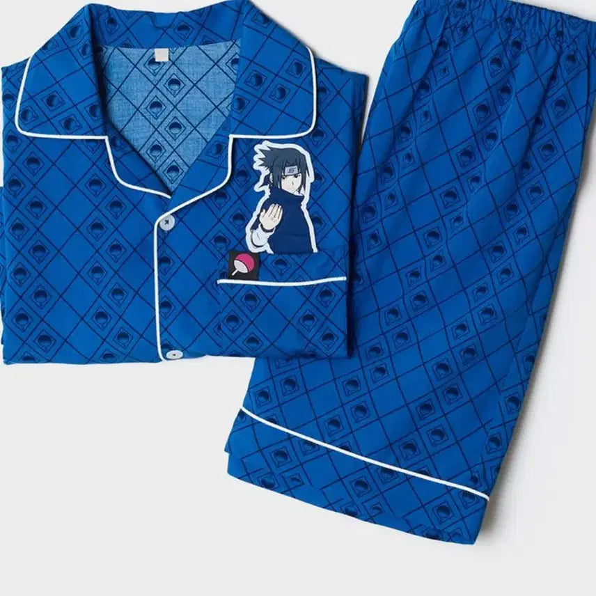 [BUNJANG] SPAO Naruto Collaboration Sasuke Pajamas (L) / 나루토 스파오 콜라보 사스케 파자마 L사이즈
