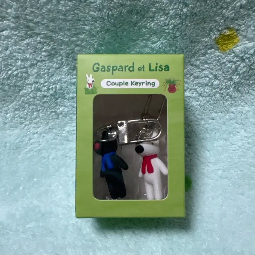 [BUNJANG] Gaspard &amp; Lisa Couple Keyring / 가스파드 리사 키링