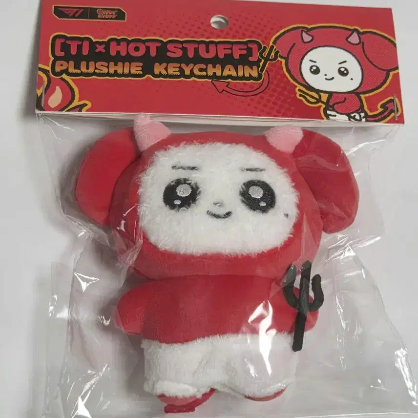 [BUNJANG] T1 Faker Keria Hot Stuff Collaboration Plush Doll / T1 티원 홈그라운드 홈그 hot stuff 케리아 keria 인형 판매