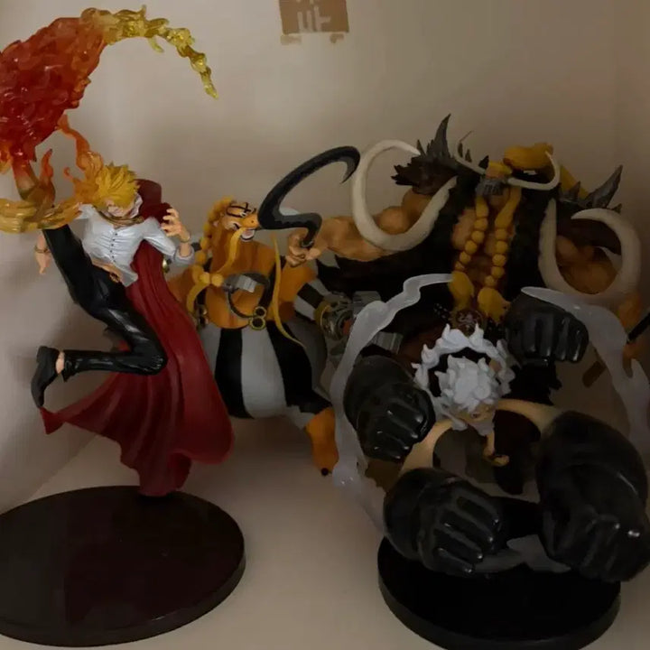 [BUNJANG] One Piece 4-Character Figure Set / 원피스 피규어 4종 판매
