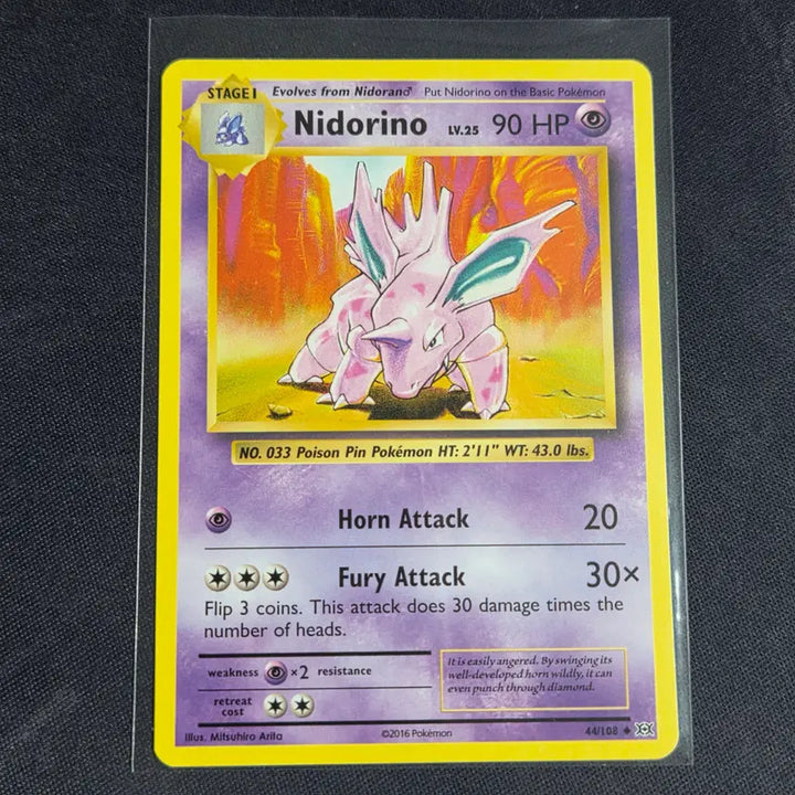 [BUNJANG] Pokemon TCG North American XY Evolutions Nidoking / [포켓몬 카드] 북미판 xy에볼루션 니드리노