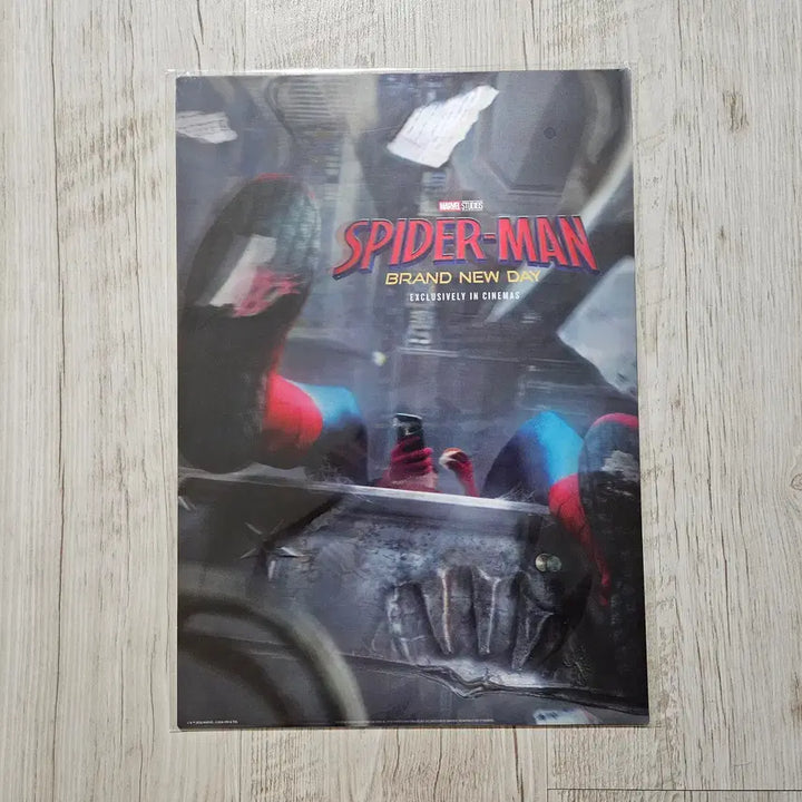 [BUNJANG] Spider-Man 3D Lenticular Poster (A3) / (스파이더맨) 3D 렌티큘러 포스터 (A3)