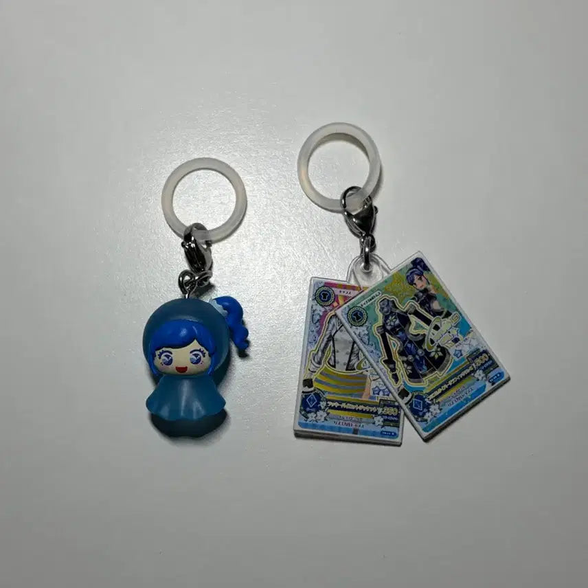 [BUNJANG] Aikatsu! I Am Star! Aoi Maruin Badge Set / 아이카츠 아이엠스타 메지루시 키링 가챠 아오이 마린 세트