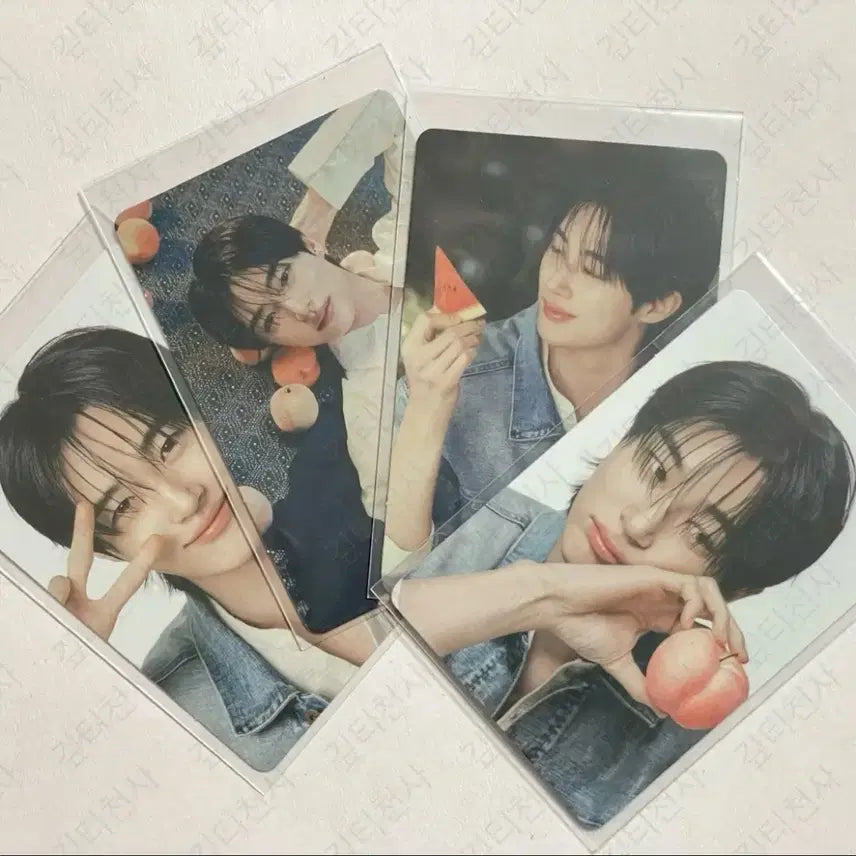 [BUNJANG] Byun Woo-seok Ediya Photocard Set / 이디야 1차+2차 총4장 변우석 이디야포카 변우석포토카드