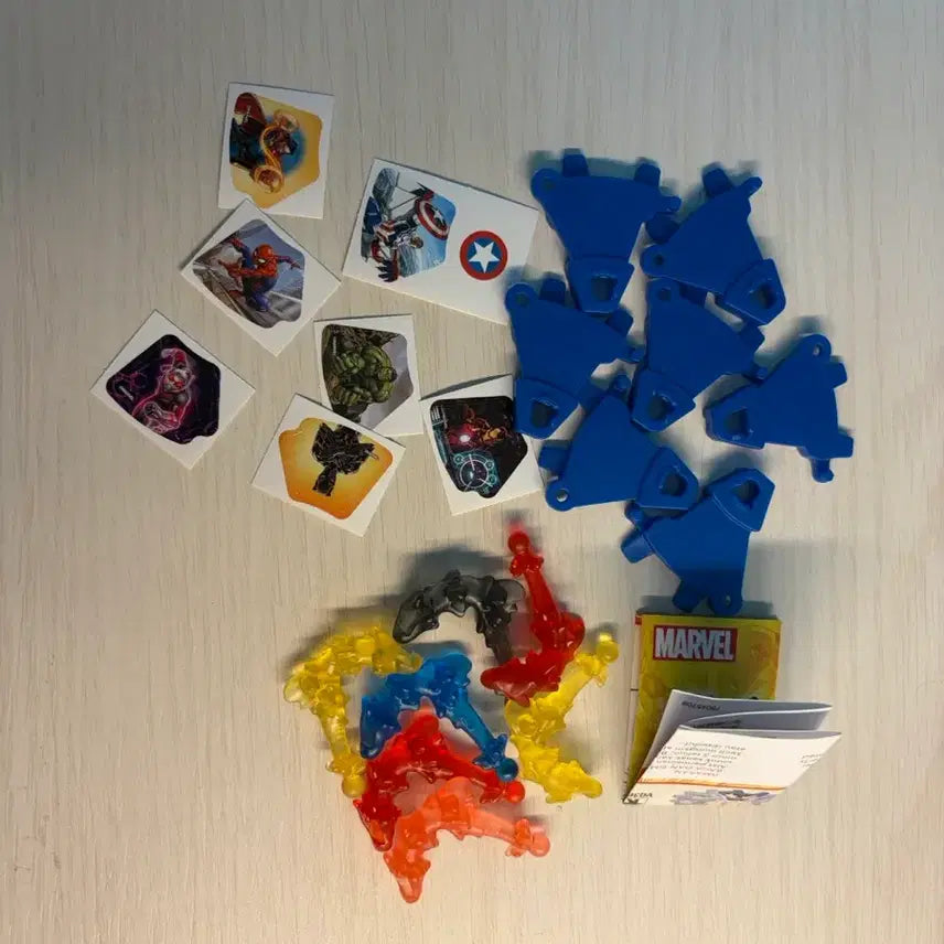 [BUNJANG] Marvel Avengers Kinder Joy Figure Set (7 Types) / 마블 어벤져스 피규어 7종 세트