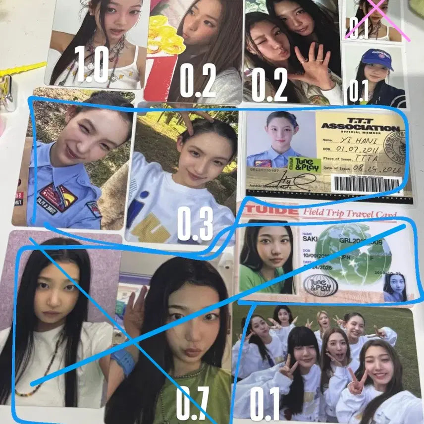 [BUNJANG] TUDIE Album Photocard / 튜이드 앨범 포카 양도 판매