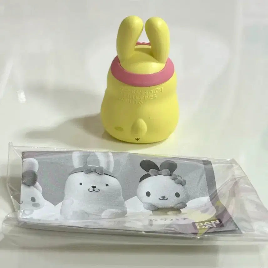 [BUNJANG] Sanrio Pompompurin Rabbit Figure / 산리오 토끼로 변신  폼폼푸린  토끼 피규어 새상품
