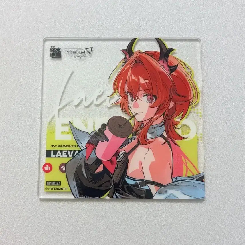 [BUNJANG] Arknights Endfield Levantine Prismland Acrylic Coaster / 명일방주 엔드필드 엔필 레바테인 프리즘랜드 아크릴 코스터