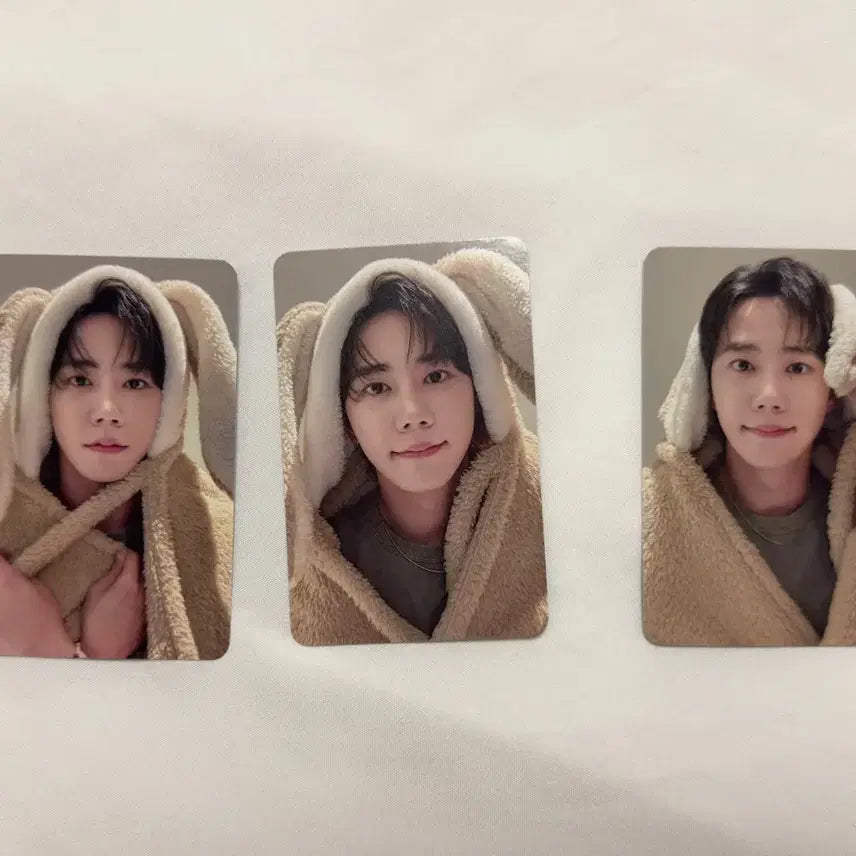 [BUNJANG] Lee Junyoung Rabbit Blanket POB Photocard Bundle Set / 이준영 토끼담요 미공포 포카 일괄