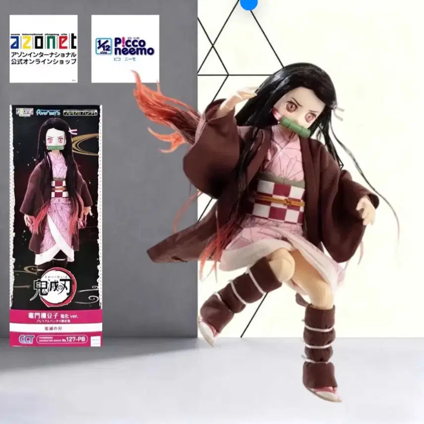 [BUNJANG] Azone Pureneemo Kamado Nezuko Oni Form Limited Edition Figure / [한정판] 아존 퓨어니모 캐릭터 시리즈 1/6 카마도 네즈코 오니화