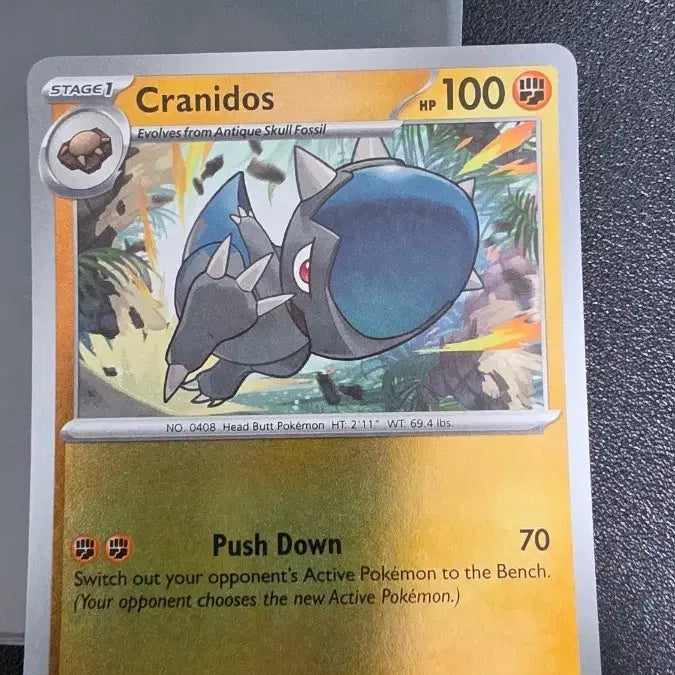 [BUNJANG] Pokemon Card North America Rampardos Holo / 포켓몬 카드 북미 램펄드 홀로