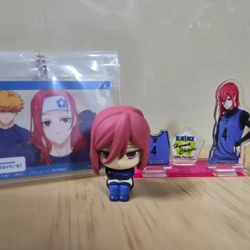 [BUNJANG] Blue Lock Chigiri Hyoma Bundle Set Mini Acrylic Stand &amp; Ichiban Kuji Prize / 블루록 치기리 효마 굿즈 일괄 판매
