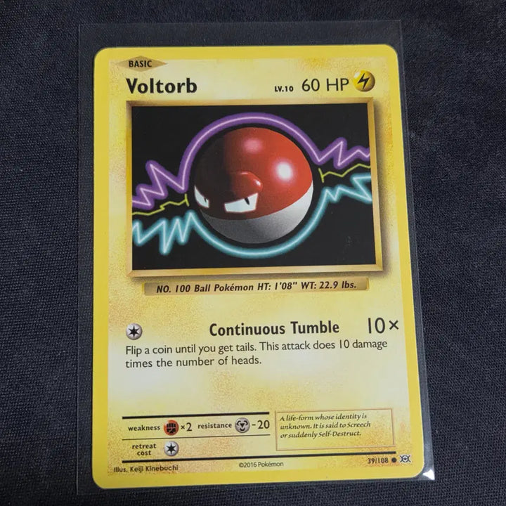 [BUNJANG] Pokemon Card North American XY Evolutions Voltorb / [포켓몬 카드] 북미판 xy에볼루션 찌리리공