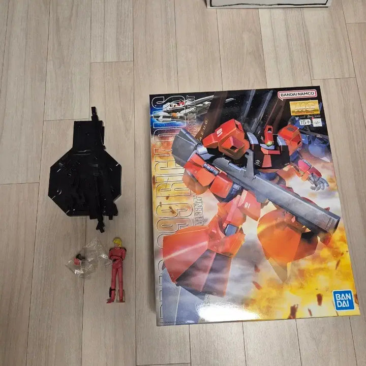 [BUNJANG] Bandai MG 1/100 Rick Dias Quattro Ver. Figure / 반다이 MG 1/100 릭 디아스 크와트로기 &amp; 크와트로 피규어