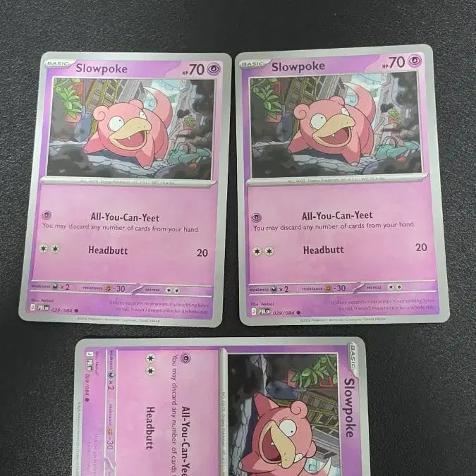 [BUNJANG] North American Slowpoke Pokemon Card / 포켓몬 카드 북미 야돈