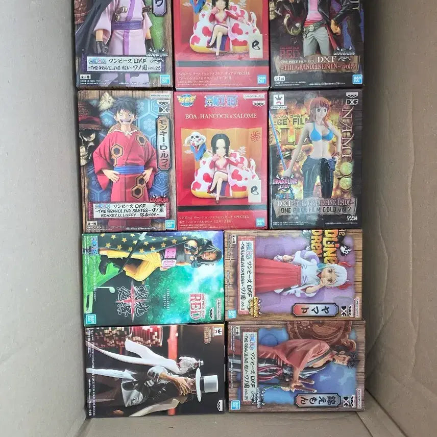 [BUNJANG] One Piece DX Figure Set (10 Types, Sealed) / 원피스 피규어 10개
