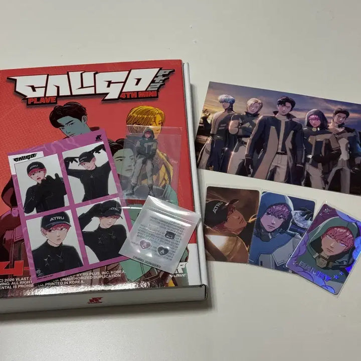 [BUNJANG] PLAVE Caligo Pt.2 Photobook (Bambi Version) Bundle with Encore Concert Photocard / 플레이브 칼리고2 포토북 인벤토리  + 앙콘 포카 증정 / 밤비 생일케이크 박스
