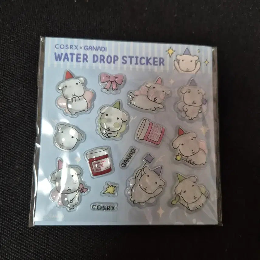 [BUNJANG] COSRX x Ganady Water Drop Sticker &amp; Mist Bottle (Sealed) / [미개봉] 코스알엑스 x 가나디 워터 드롭 스티커 &amp; 미스트 용기 공병