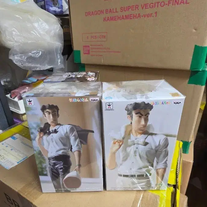 [BUNJANG] Shin-chan Nohara Hyungman Flower Man 2-Set Bundle / (번장최저가미개봉)신짱구 아버지 신형만씨의 꽃을든남자 2종세트 일괄판매