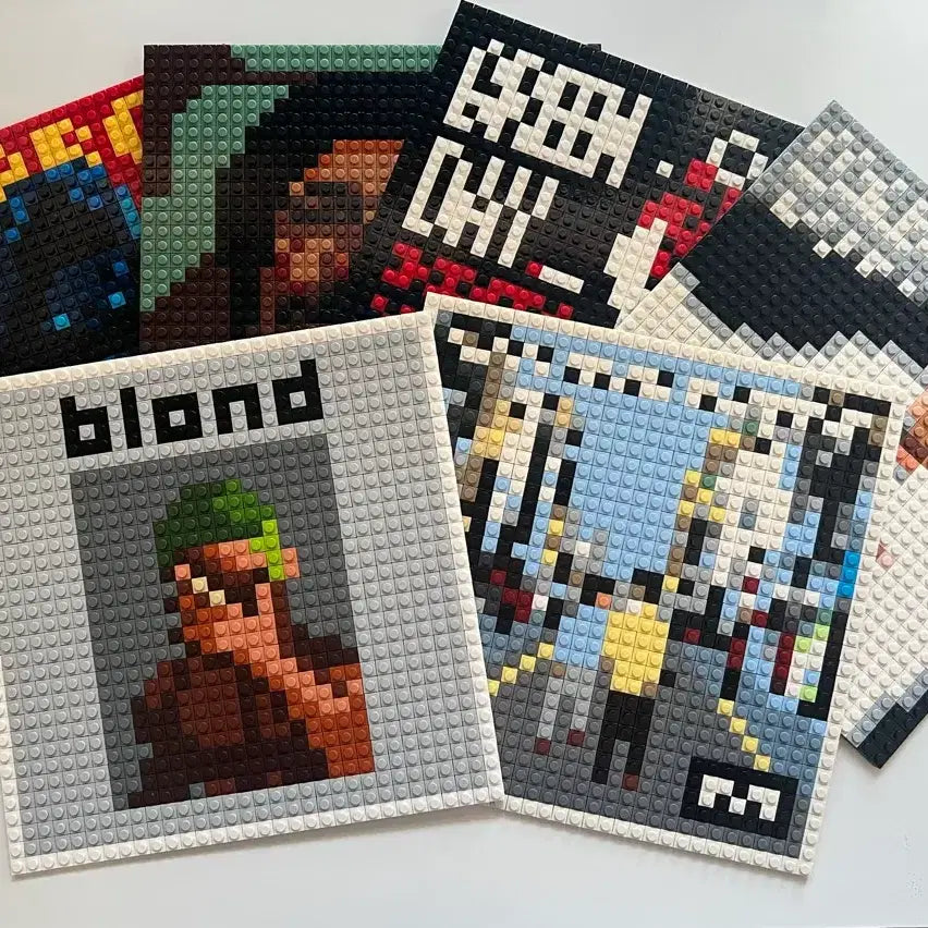 [BUNJANG] The Black Skirts TEAM BABY Block LP / 검정치마 TEAM BABY 레고 모자이크 앨범 Lp