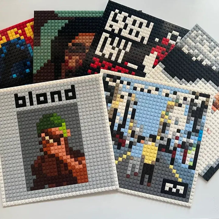 [BUNJANG] The Black Skirts TEAM BABY Block LP / 검정치마 TEAM BABY 레고 모자이크 앨범 Lp