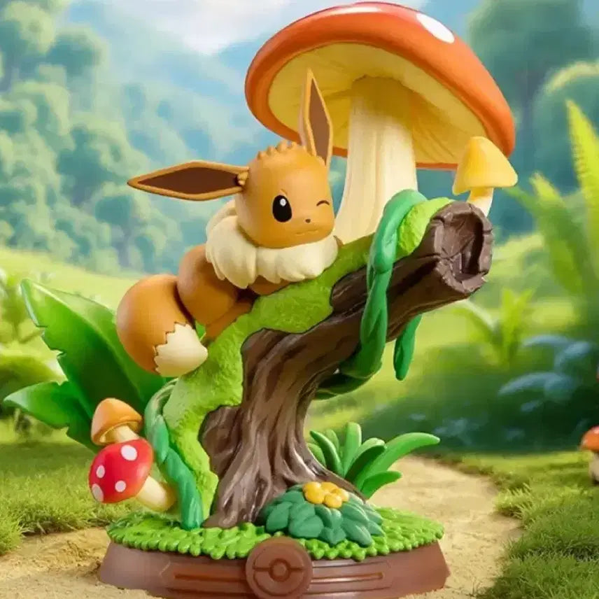 [BUNJANG] Punnism Eevee Evolution Series Figure / (새상품) 이브이 진화 시리즈 퍼니즘 피규어