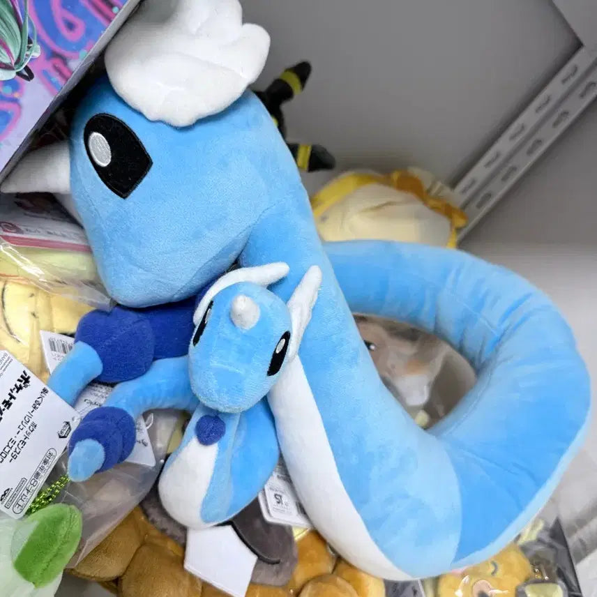 [BUNJANG] Pokemon Dragonite UFO Plush Set (2 Types) / 포켓몬 인형 UFO 신뇽 인형 2종