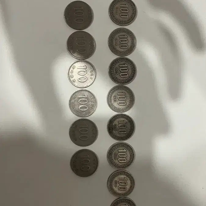 [BUNJANG] Collection of Rare 100 Won Coins / 100원 동전 모음(희귀년도)