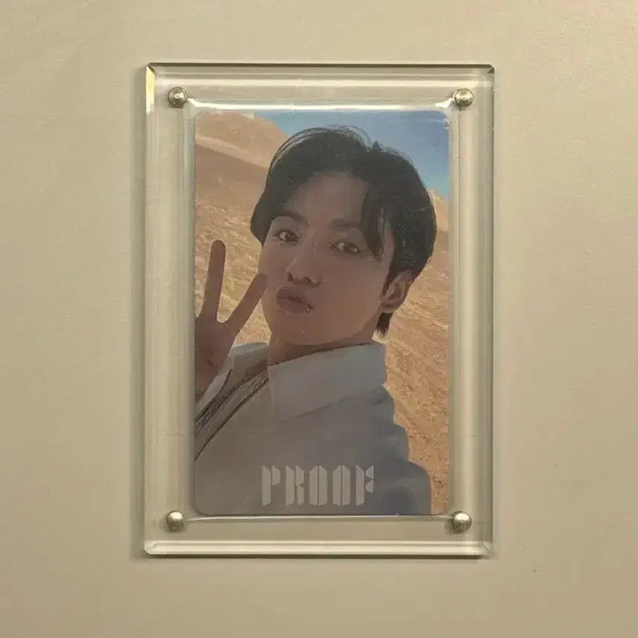 [BUNJANG] BTS Jungkook Proof Weverse POB Acrylic Frame and In the Soop J-Hope QR Card / 방탄소년단 정국 프루프 위버스 특전 BTS JK Proof weverse 전정국