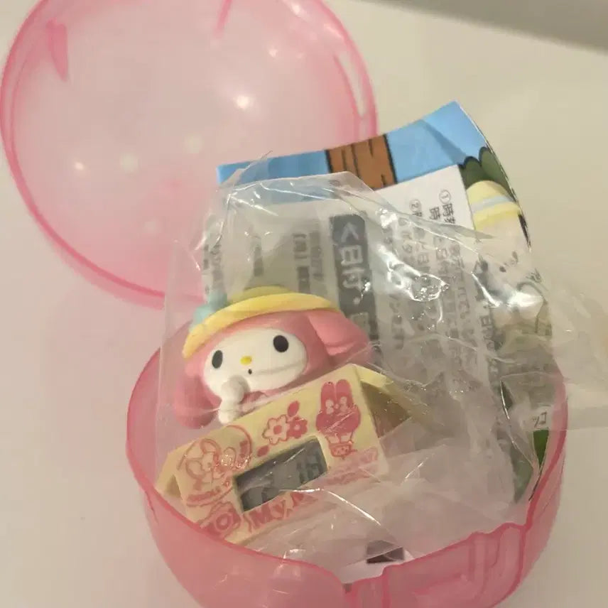 [BUNJANG] Sanrio Cardboard Clock Gacha My Melody / 산리오 골판지 시계 가챠 마이멜로디