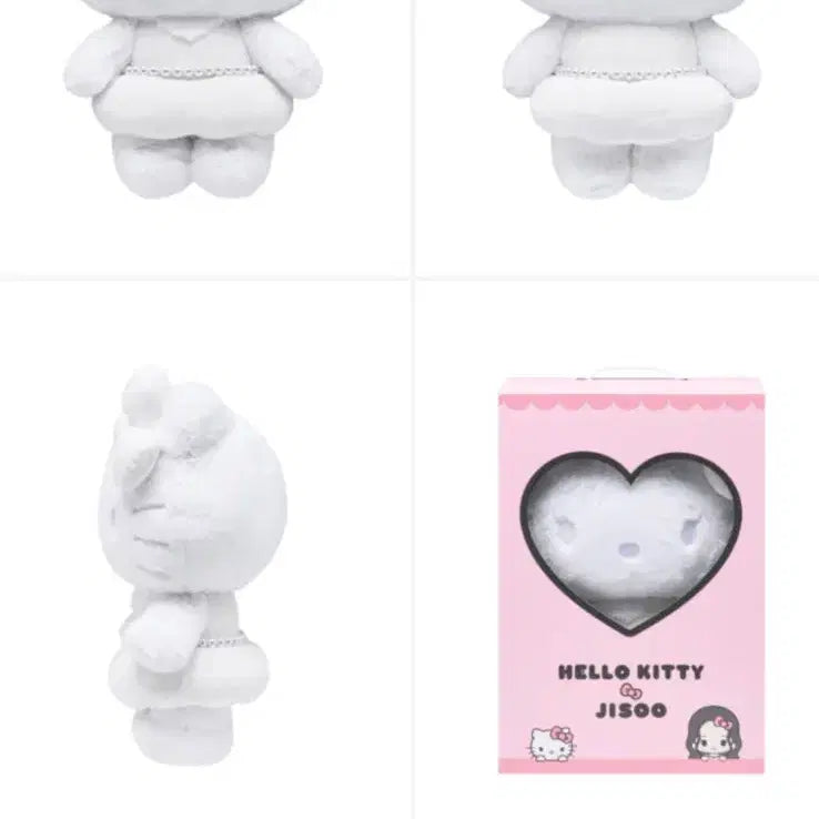 [BUNJANG] BLACKPINK Jisoo x Sanrio Kitty White Large Doll / 블랙핑크 지수 x 산리오 키티  화이티 대형 인형