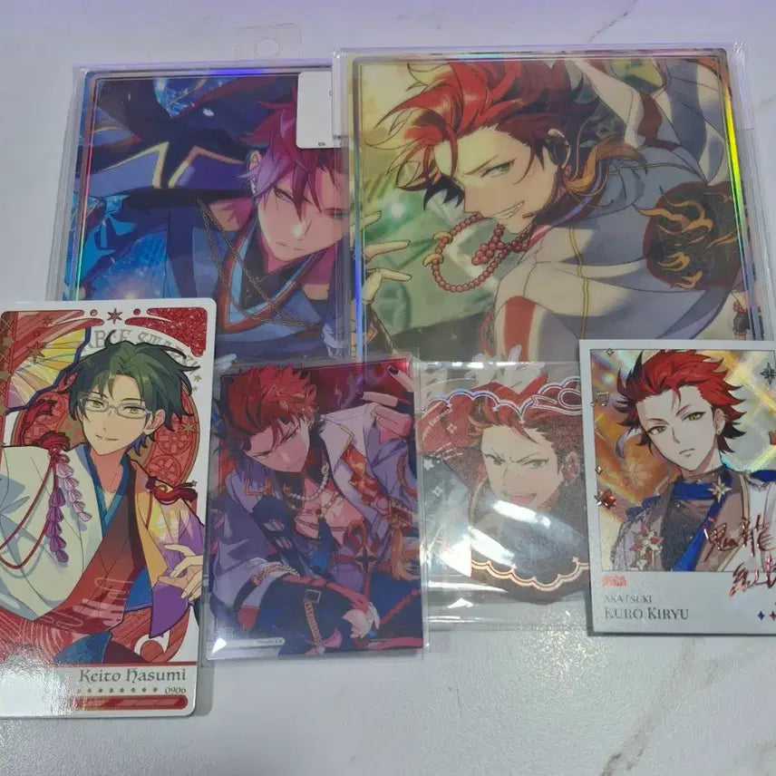 [BUNJANG] Ensemble Stars! Kurenai Yuma Kyo Ensemble Card Bundle / 앙스타 홍월 쿠로 파샤 클카 등등판매